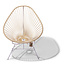 Silla Acapulco Acapulco chair, ivory color