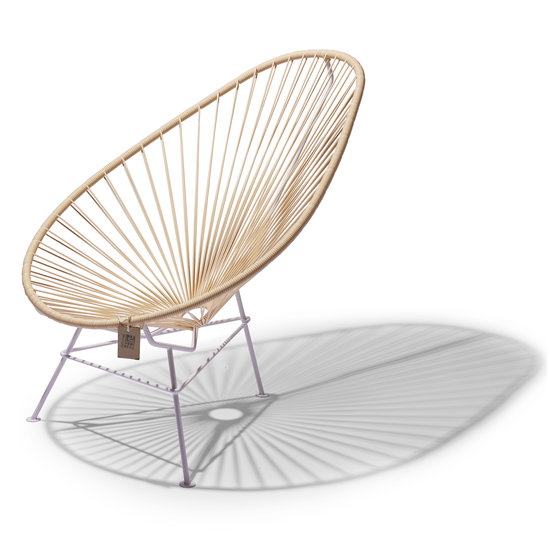 Silla Acapulco Fauteuil Acapulco, couleur ivoire