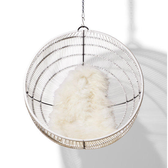 Silla Acapulco Mouton islandaise naturel blanc