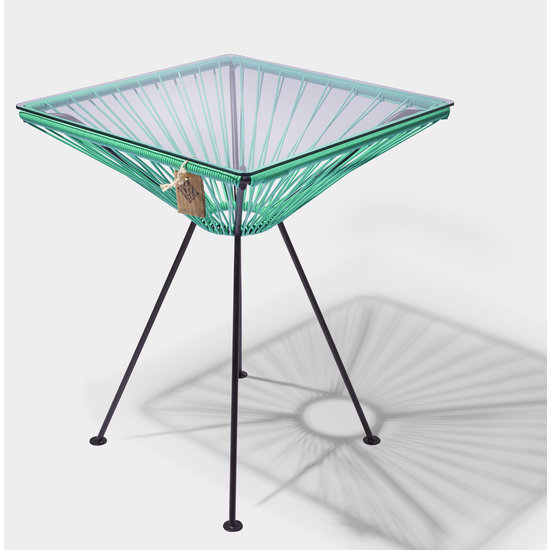 Silla Acapulco Bistro table Tulum turquoise