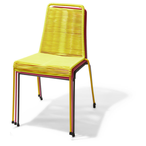 mola stackable dining chair silla acapulco