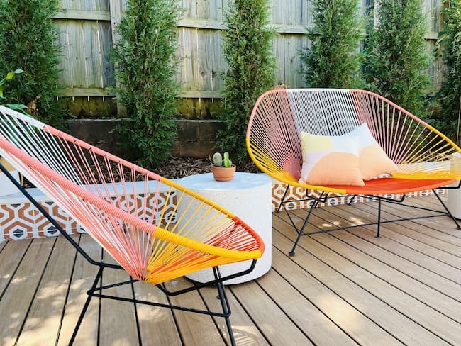 The Prettiest Poolside Acapulco Chairs The Original Acapulco