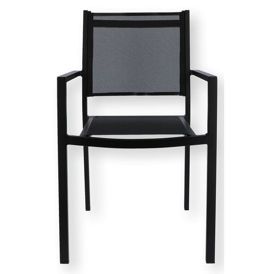 FIAM Silla de exterior ARIA, apilable, con reposabrazos