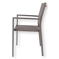 FIAM ARIA Outdoor-Stuhl, stapelbar, mit Armlehne