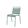 FIAM Silla de exterior MYA METAL, apilable, sin reposabrazos
