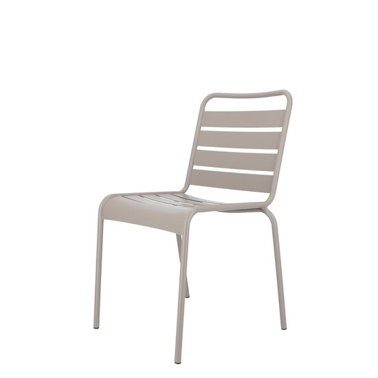 FIAM Chaise d'extérieur MYA METAL, empilable, sans accoudoir
