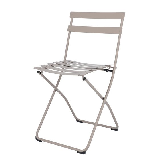 FIAM Silla de exterior SPRING, plegable, de acero