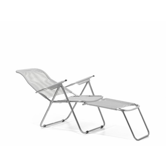 FIAM SPAGHETTI, fauteuil relax, chaise longue d'extérieur, pliable et réglable
