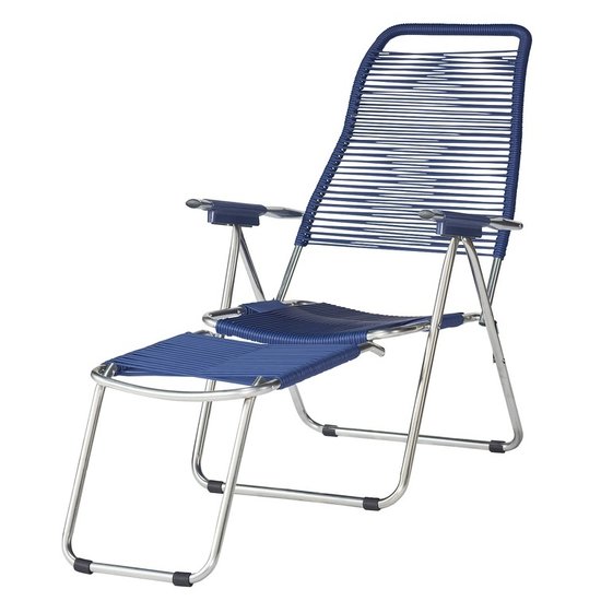 FIAM SPAGHETTI, sillón relax, tumbona exterior, plegable y ajustable