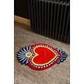 Tapis Milagro Coeur M, 105 x 75cm