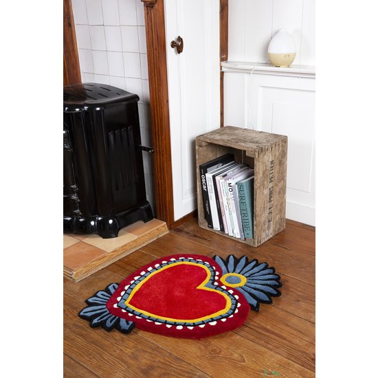 Tapis Milagro Coeur M, 105 x 75cm