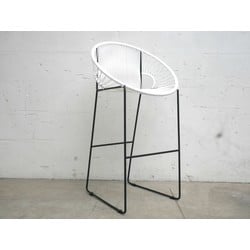 Luna barstool, white