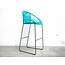 Silla Acapulco Tabouret de bar Luna, turquoise, hauteur d'assise 75cm