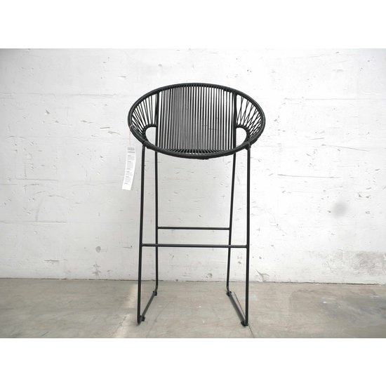 Silla Acapulco Luna Barhocker, Schwarz, Sitzhöhe 75cm