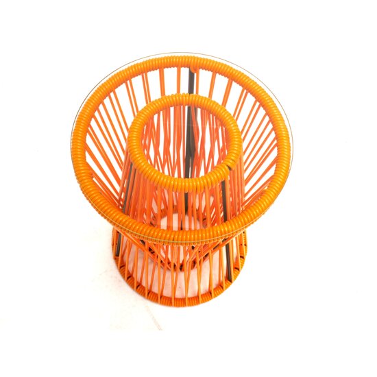 Silla Acapulco Table d'appoint Inversa jaune