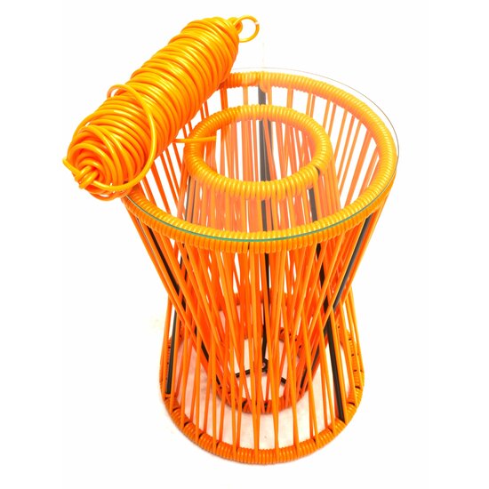 Silla Acapulco Table d'appoint Inversa jaune