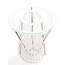 Silla Acapulco Inversa side table white