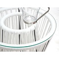 Silla Acapulco Inversa side table white