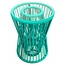 Silla Acapulco Table d'appoint Inversa turquoise