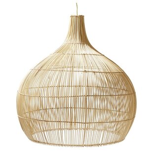 Hanging lamp rattan