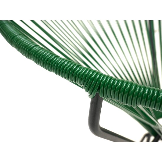 Silla Acapulco Sedia Condesa verde scuro