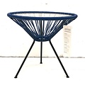 Silla Acapulco Tisch Japón mit Glastischplatte