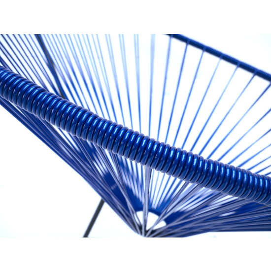 Silla Acapulco Sedia Condesa blu cobalto