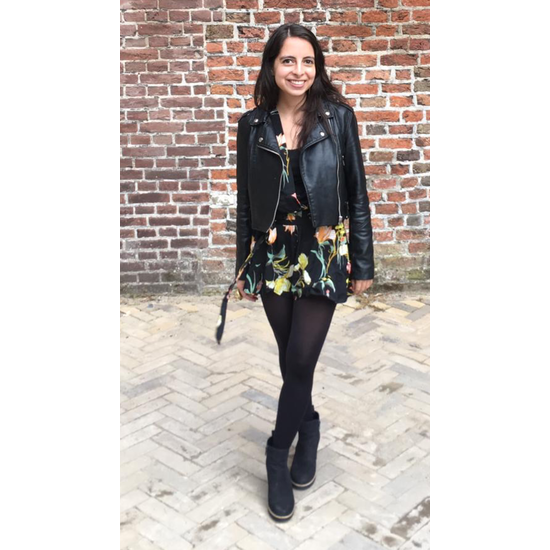 Fair Furniture 100% lamb wool yarn rug in 3 tones 60x100cm