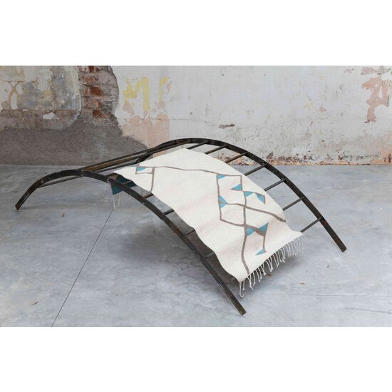 Fair Furniture Alfombra 100% lana de cordero en 3 tonos 60x100cm