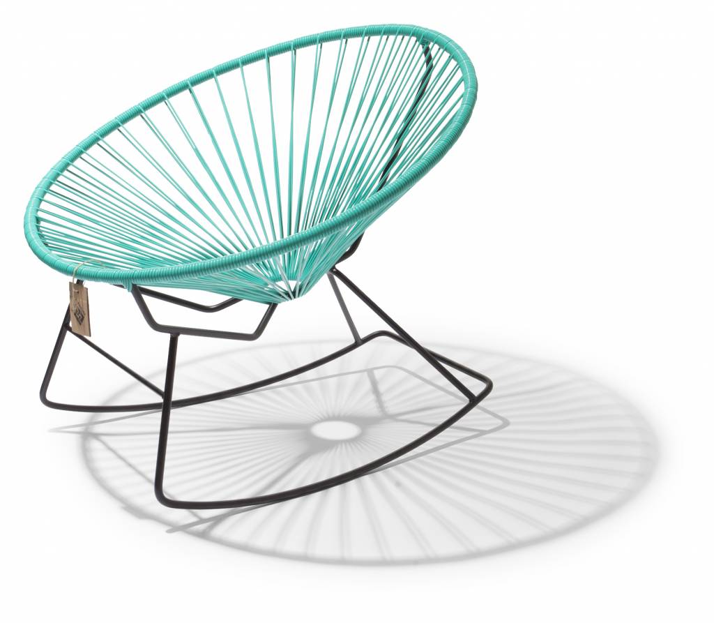 Condesa rocking chair turquoise