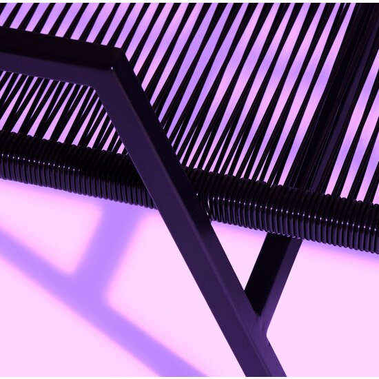 Silla Acapulco Sunbed Solas custom color, collapsible backrest