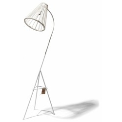 Kahlo vloerlamp wit