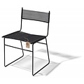 Silla Acapulco Polanco dining chair sled base black