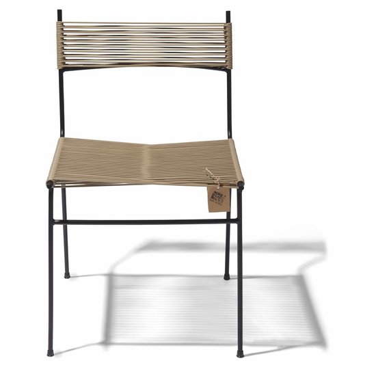 Silla Acapulco Polanco eetkamerstoel beige