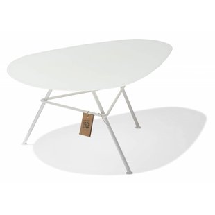 Tavolo Zahora - bianco - telaio bianco