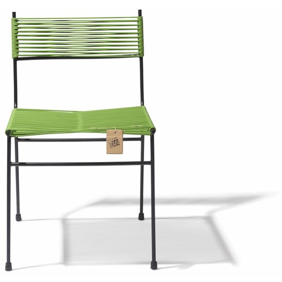 Silla Acapulco Polanco eetkamerstoel olijfgroen