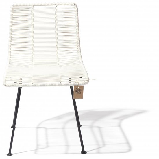 Silla Acapulco Chaise de salle à manger blanc
