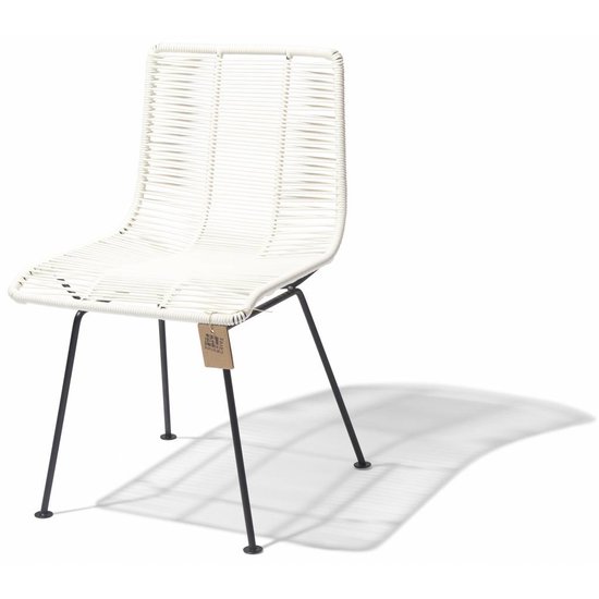 Silla Acapulco Chaise de salle à manger blanc