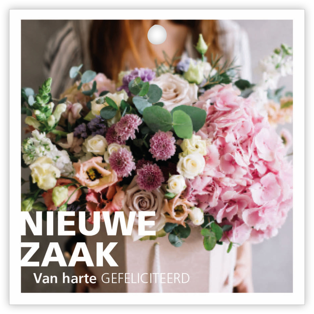 BASICS kadokaartje, bos bloemen, nieuwe - give-x