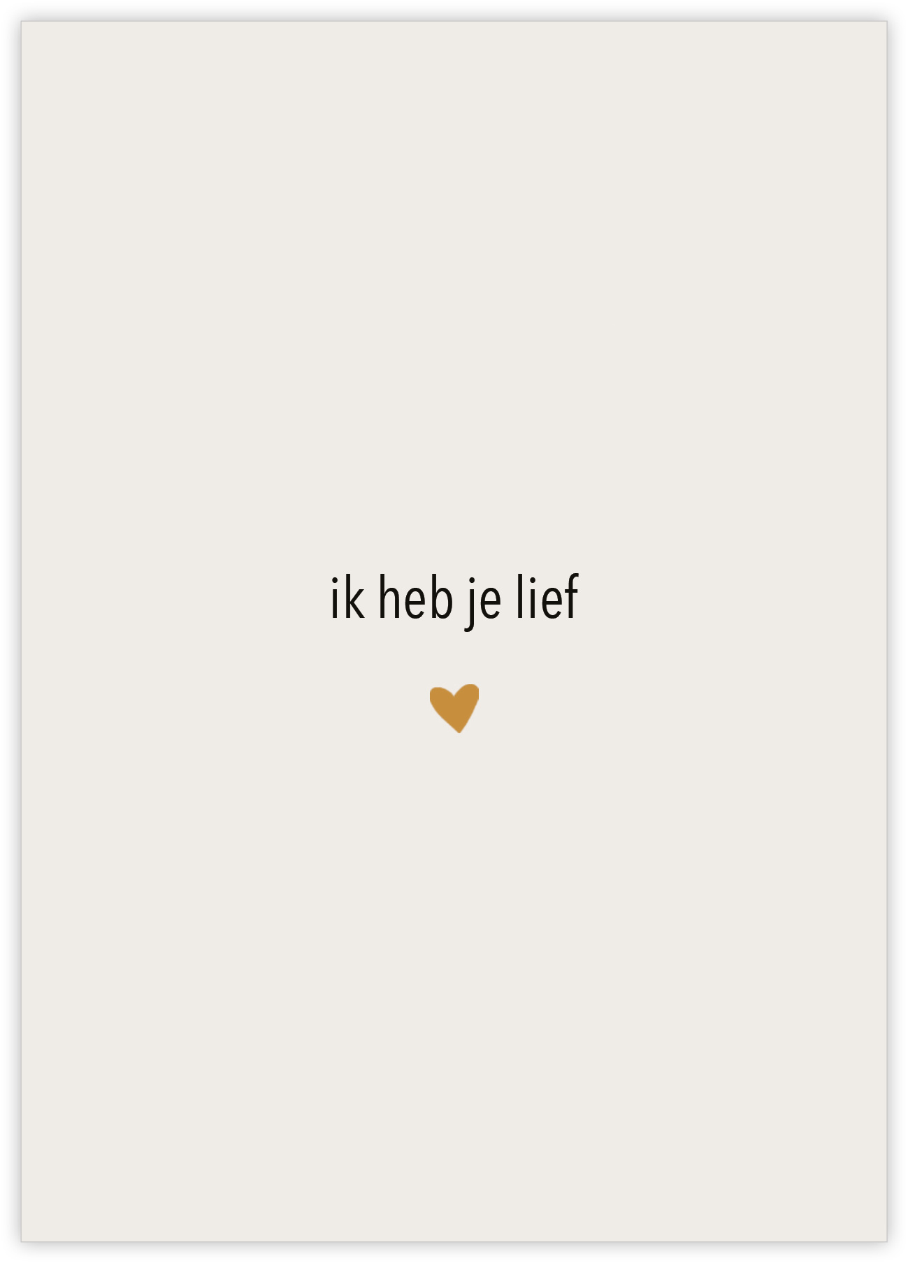Postkaart Hartgedichtje 12 st. Ik heb je lief givex Postkaart Hartgedichtje 12 st. Ik heb je lief givex