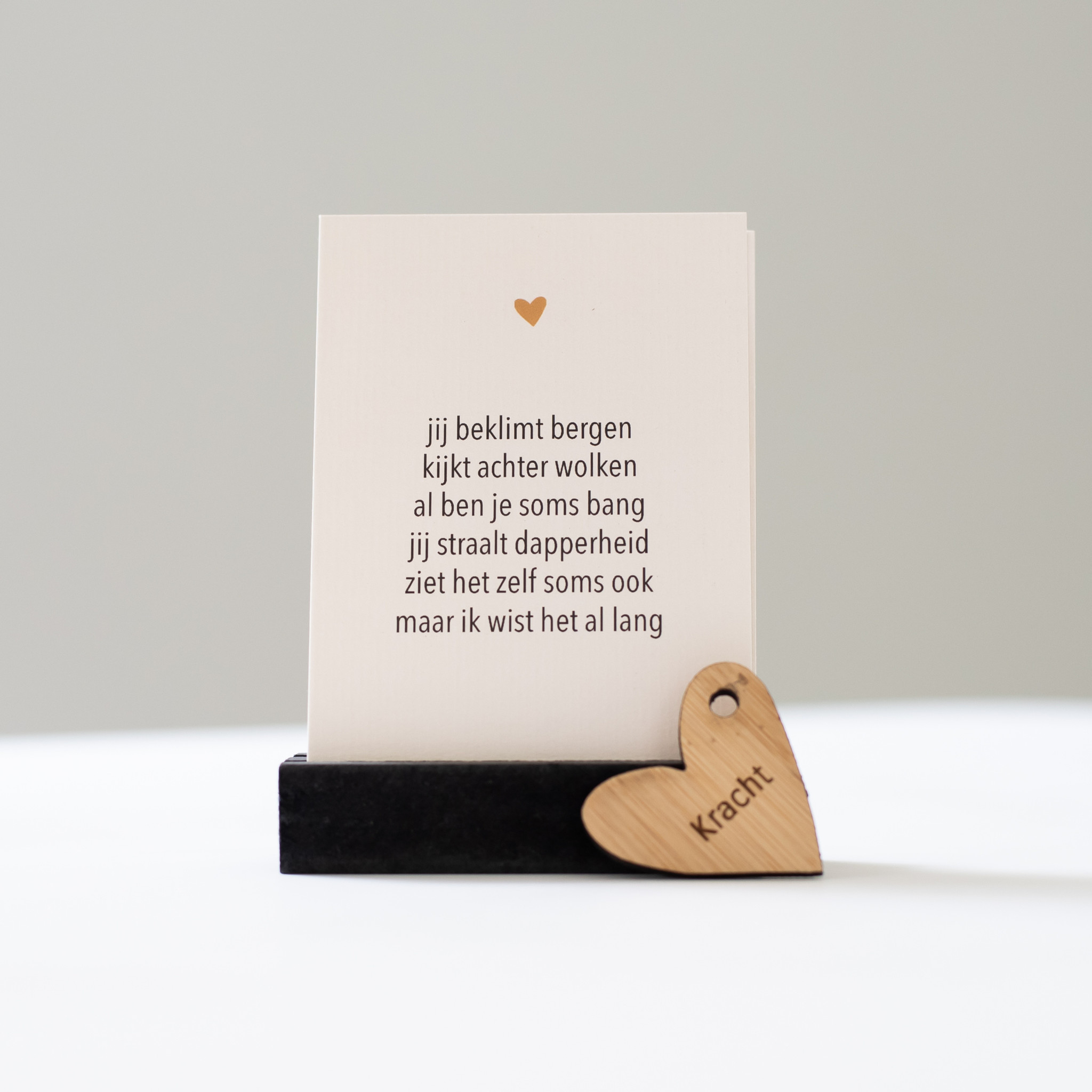 Cadeauzakje 'leef' 5 st.-4