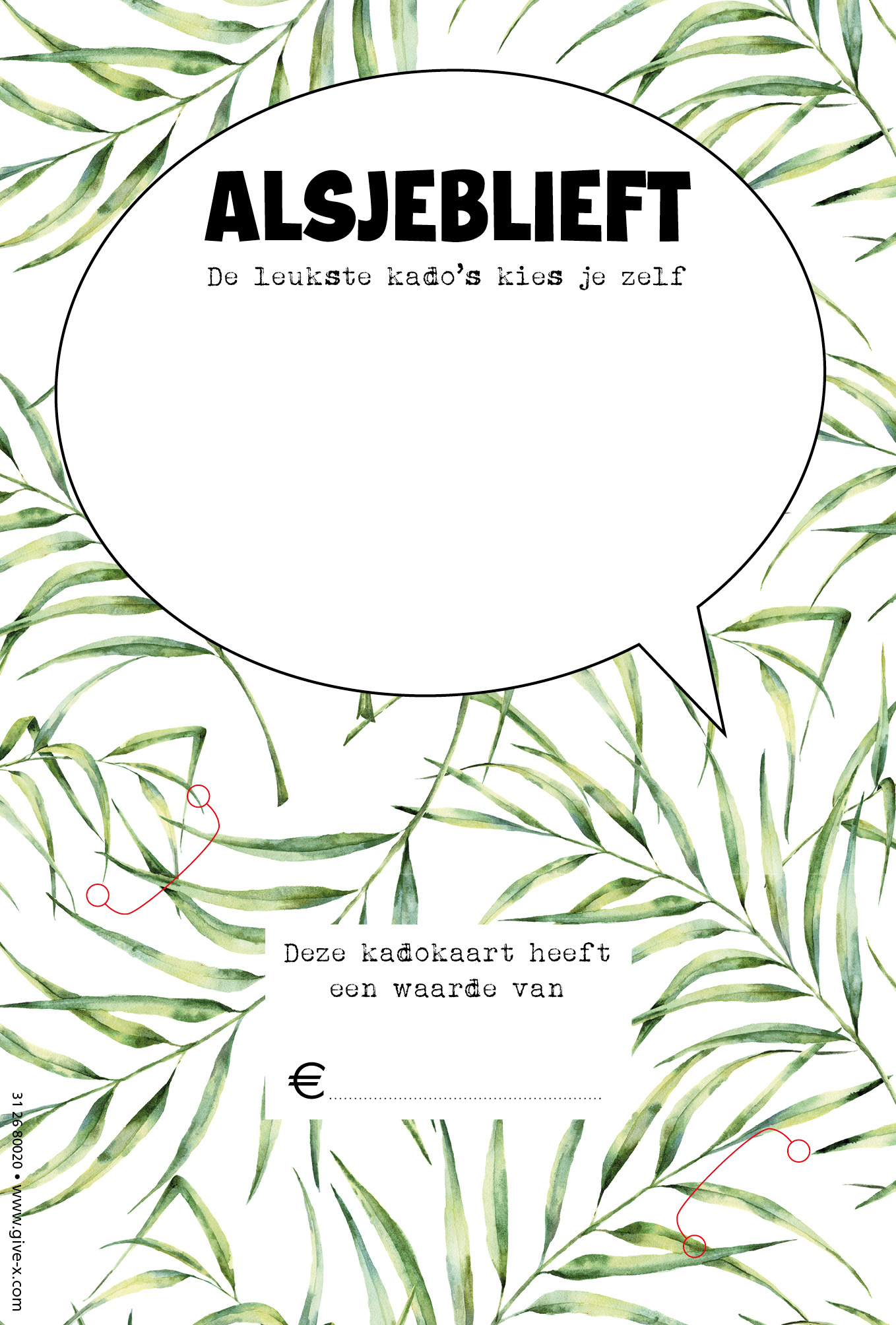 Inlay t.b.v. Present Bag 50 st.-1