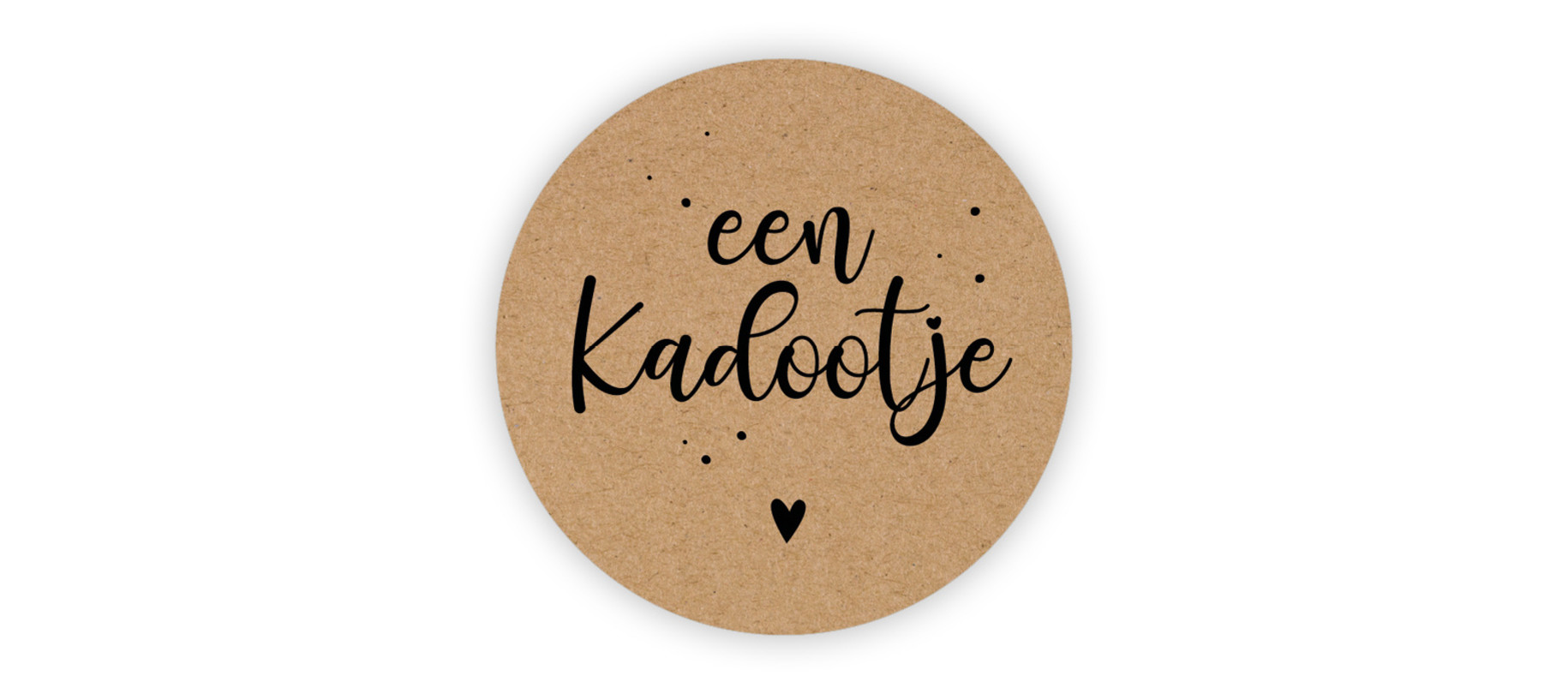 Etiketten rond ø65