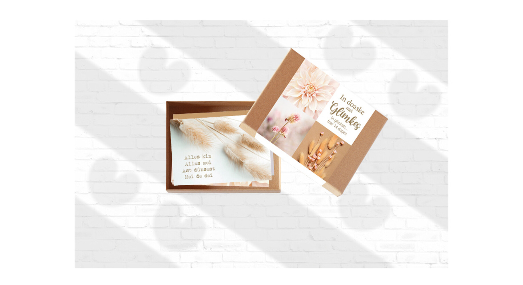 Doosjes met een glimlach