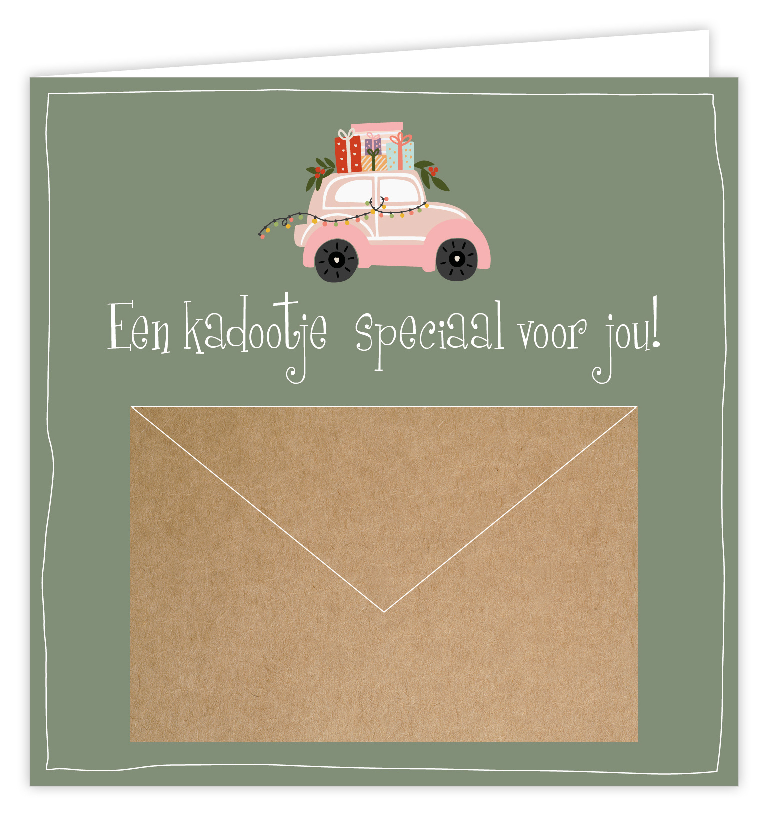 Wenskaart incl. envelopje 6 st.-1