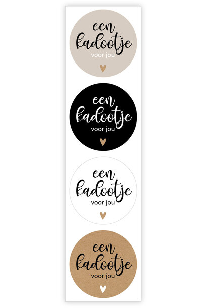 Etiket combi 500 st. ø35