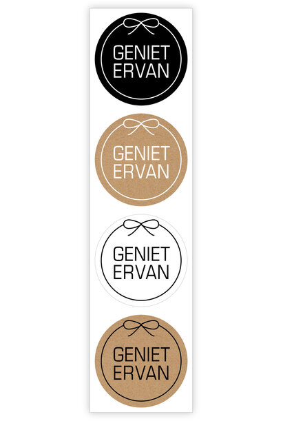 Etiket combi 500 st. ø35