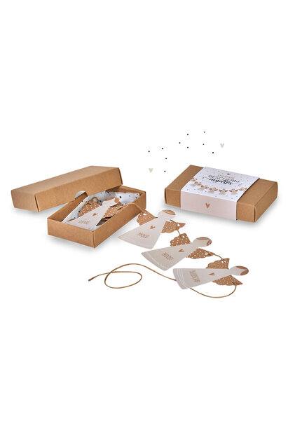 Doosje met beschermengeltjes 5 st.