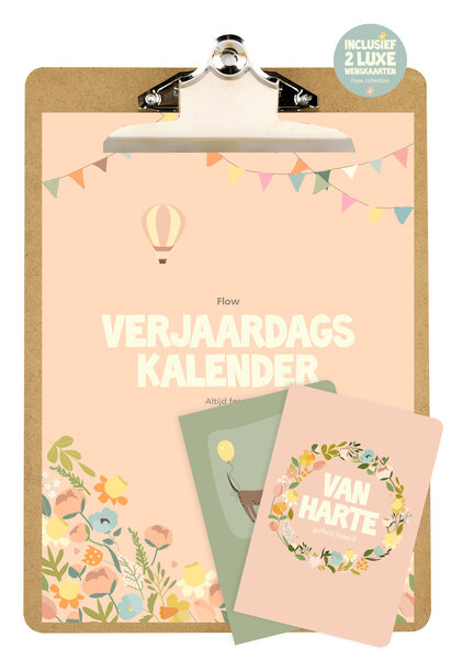 Kalender A4 klembord 5 st.