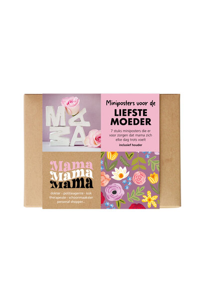 Doosje miniposters 5 st.